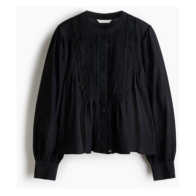 H&M - Halenka sesámky - černá 112191410