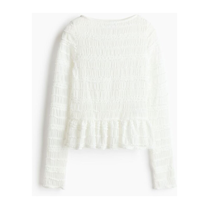 H&M - Tops žabkováním - Bílá