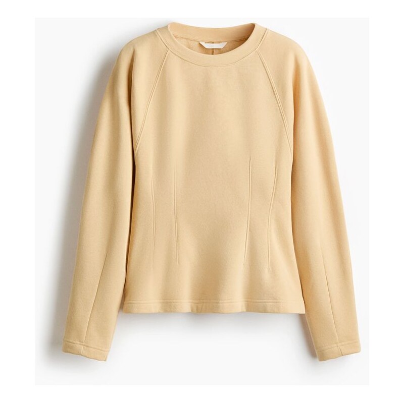 H&M - Mikinas projmutým pasem - béžová 112191422