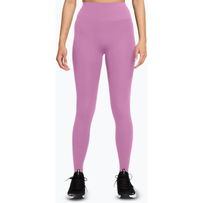 Dámské legíny Nike Zenvy High-Waisted 7/8 light magenta/white