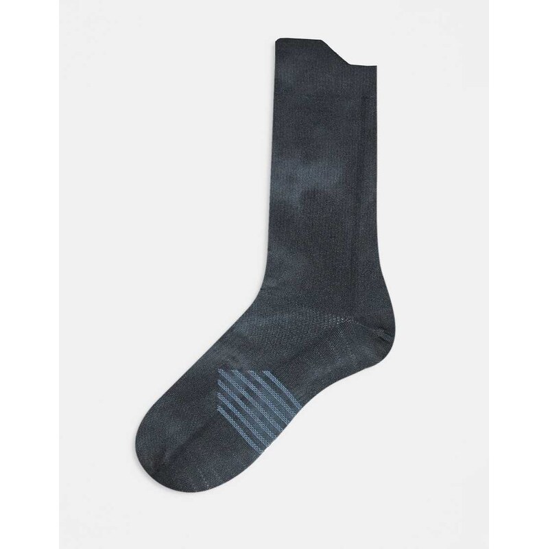 adidas performance adidas Running socks with back print in grey