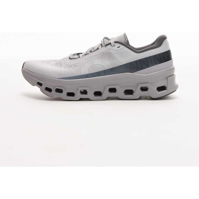 ON Cloudmonster 1 running trainers in grey