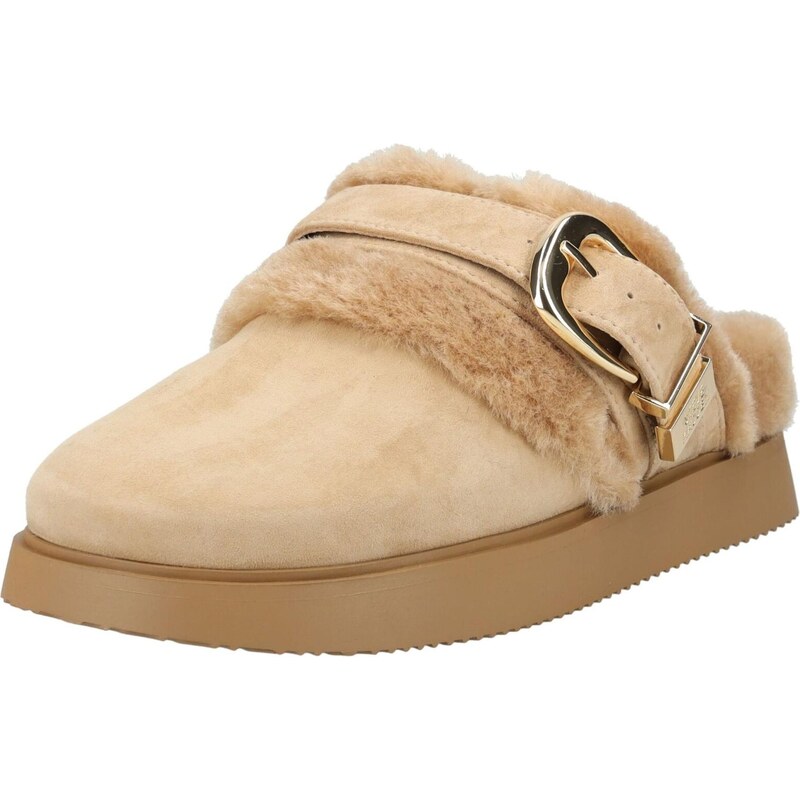STEVE MADDEN Pantofle Cozy Up velbloudí