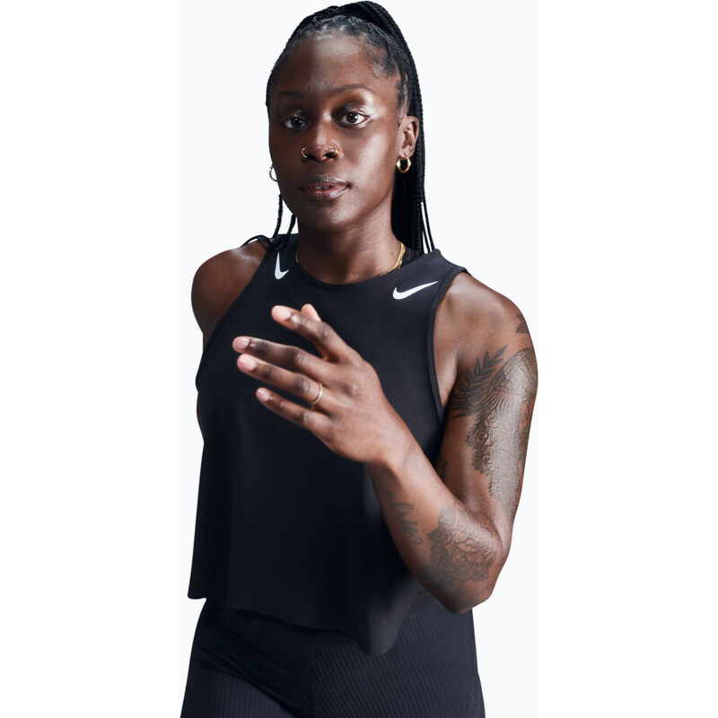 Dámské běžecké tílko Nike AeroSwift Dri-Fit ADV Cropped Tank Top