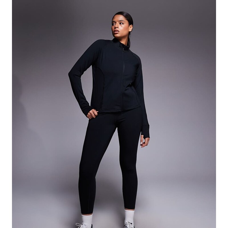 4505 Curve Icon active zip up sculpting long sleeve jacket with zip 112193958