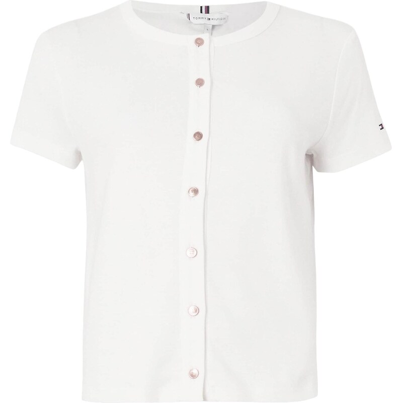 TOMMY HILFIGER Kardigan bílá