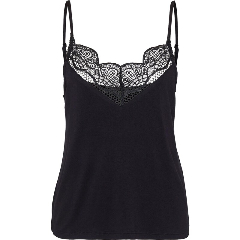 Vero Moda Petite Top VMGLADYS černá 112193754