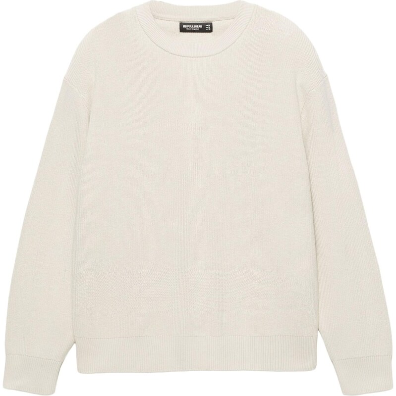 Pull&Bear Svetr přírodní bílá