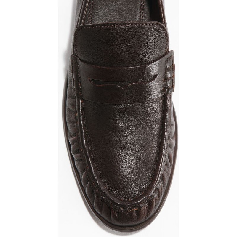 H&M - Mokasíny - hnědá 111250737