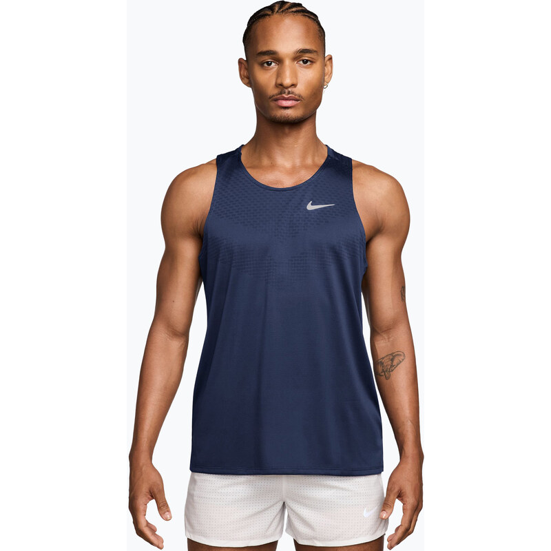 Pánské běžecké tričko Nike Stride Dri-Fit ADV midnight navy