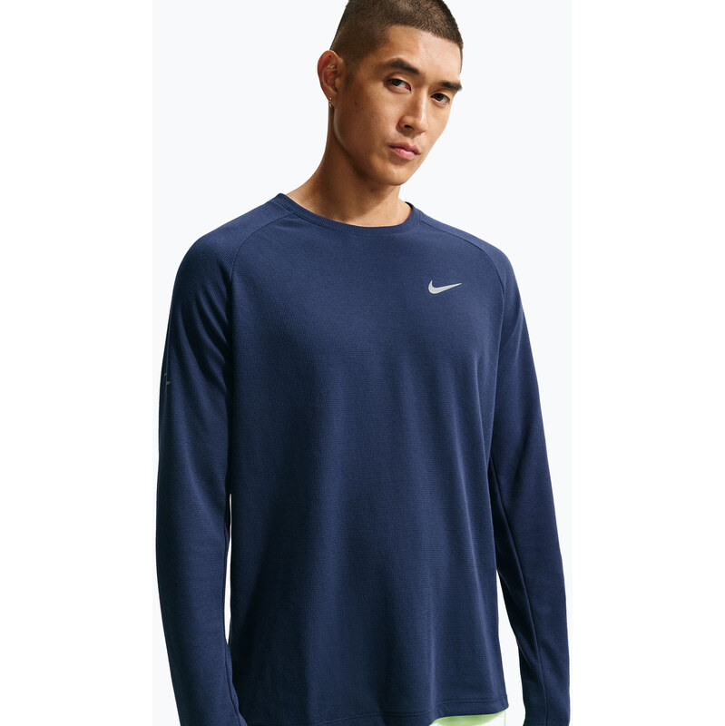 Pánské běžecké tričko Longsleeve Nike Stride Dri-Fit Waffle Crew