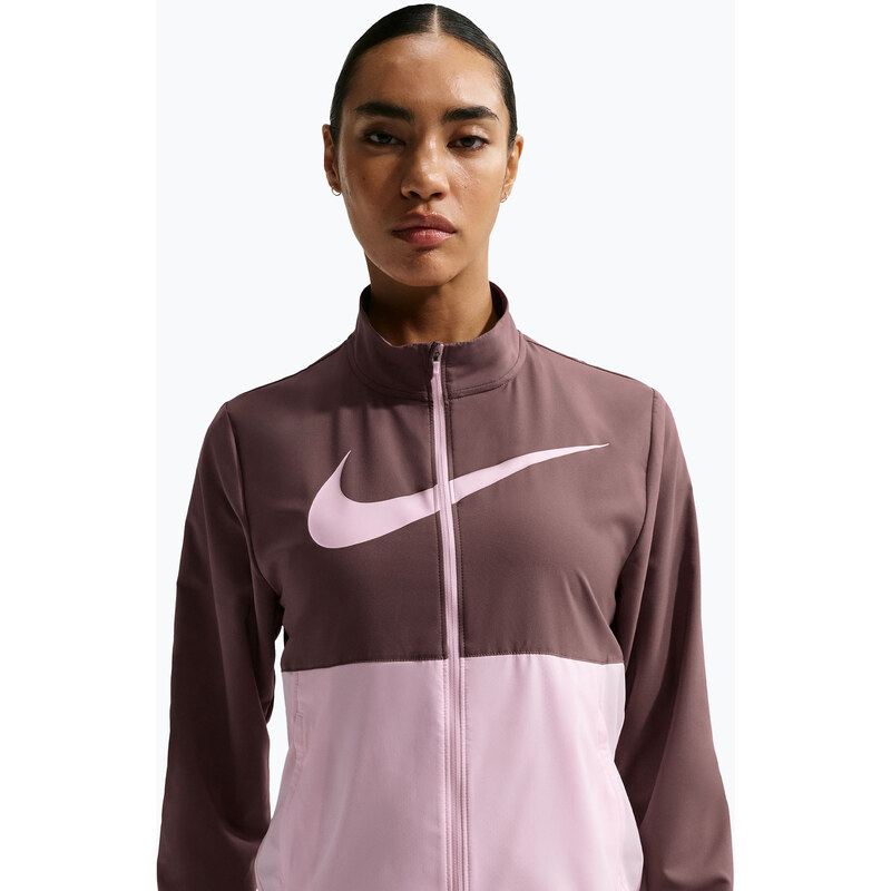 Dámská běžecká bunda Nike Tempo Swoosh Run tattoo/pink foam/pink