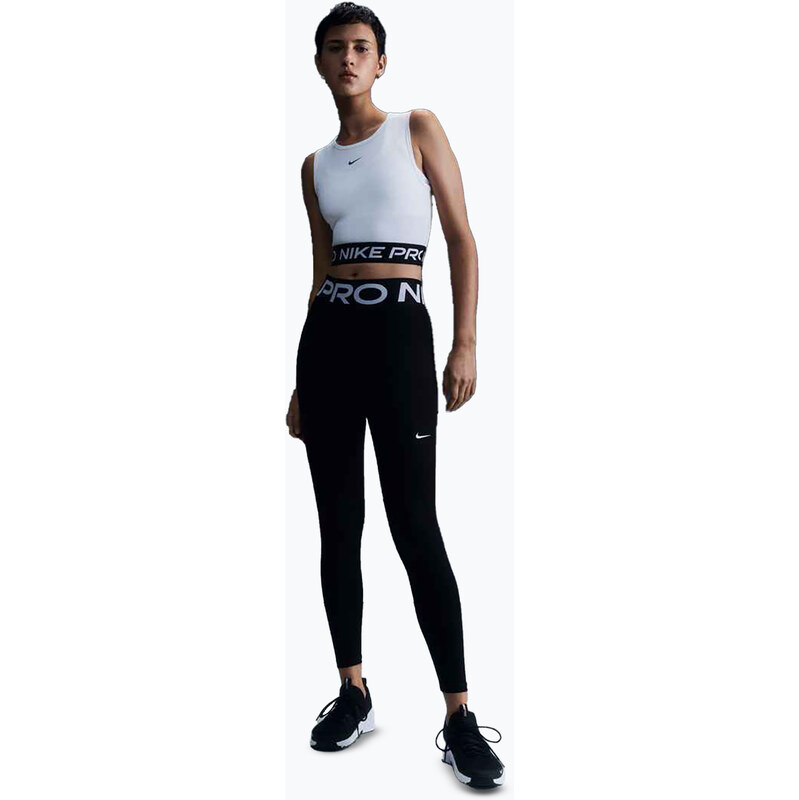 Dámské tréninkové triko Nike Pro Dri-Fit white/black