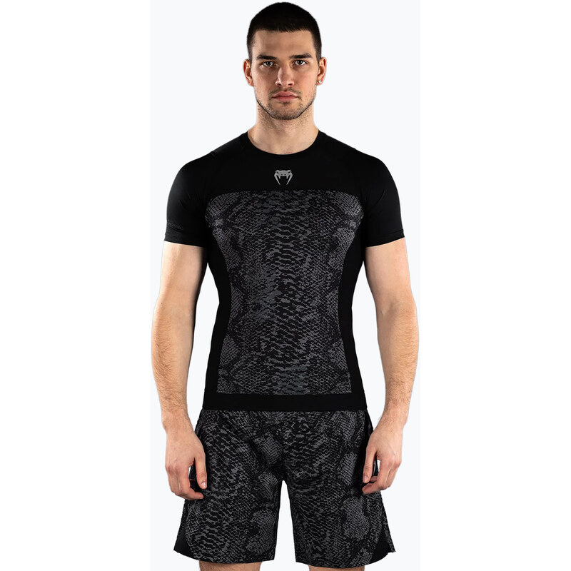 Pánský rasghuard Venum G-Fit Scales Rashguard black/charcoal