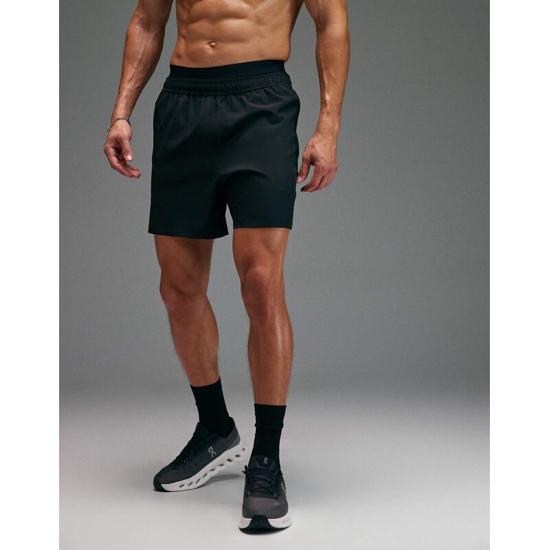 4505 Icon 5 inch quick dry training shorts with zip pockets in black 115515796
