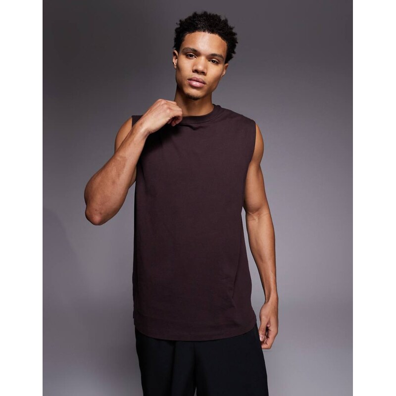 4505 Icon cotton oversized pump training tank with quick dry finish in 115516214