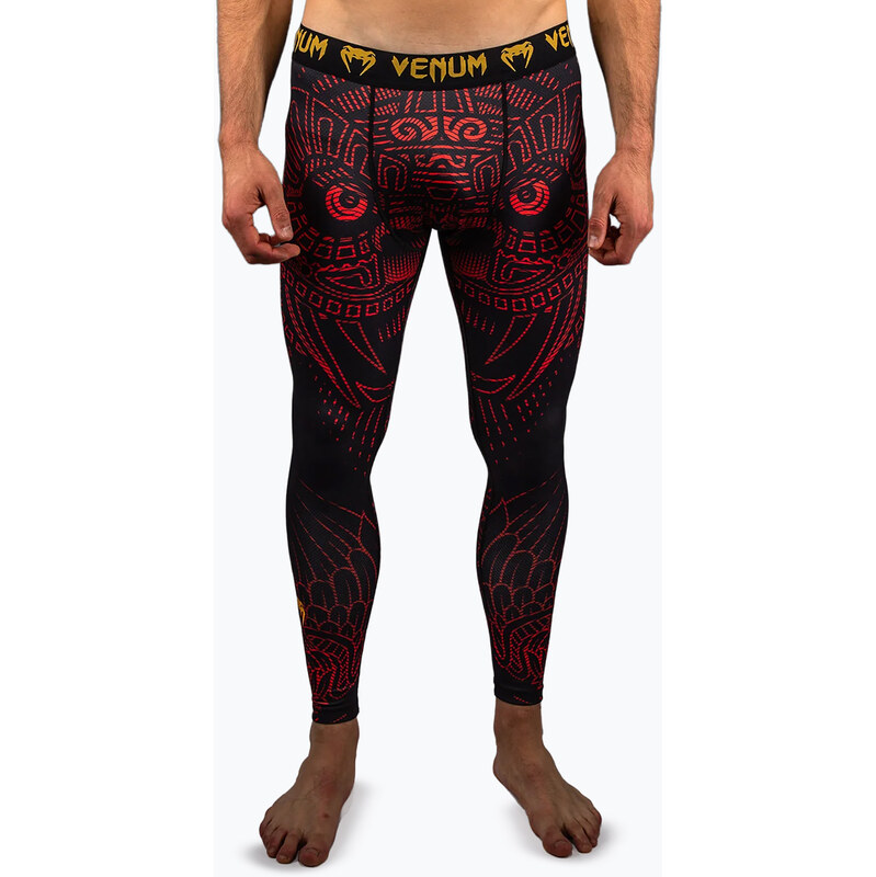 Pánské tréninkové legíny Venum Quetzal Fury black/fury red