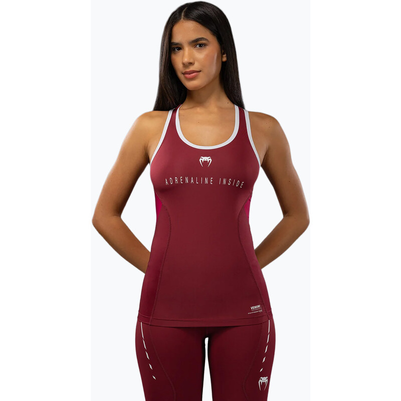 Dámské tílko Venum Adrenaline Dry Tech Tank Top burgundy/pink