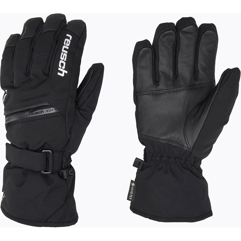 Lyžařské rukavice Reusch Morris GORE-TEX black/white
