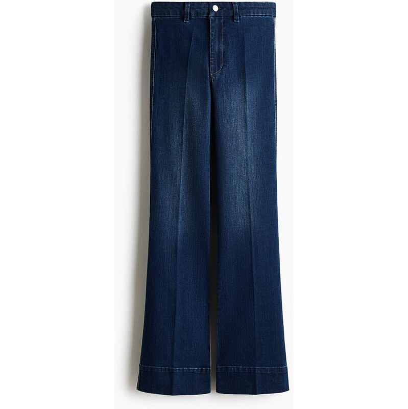 H&M - Flared High Jeans - modrá 112226955