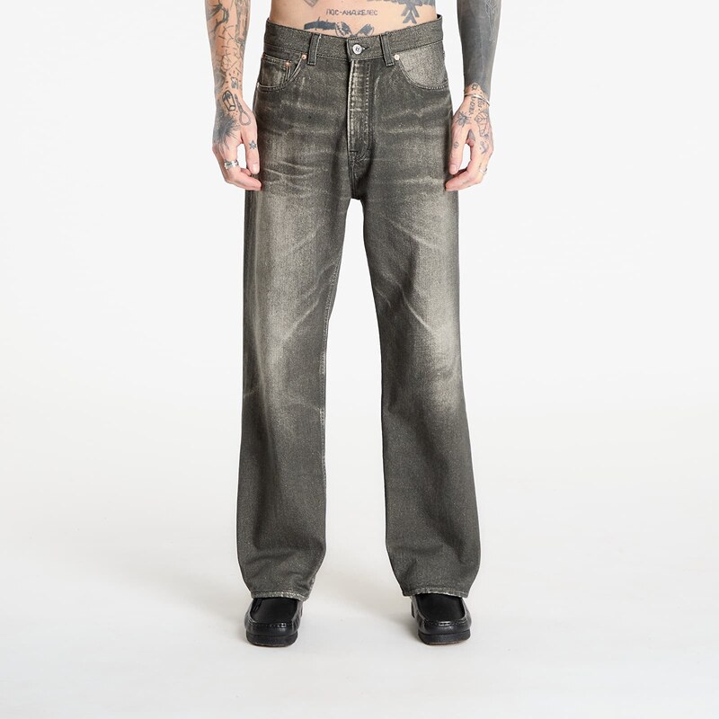 Džíny OUR LEGACY Third Cut Jeans Digital Black Aurora Print 33