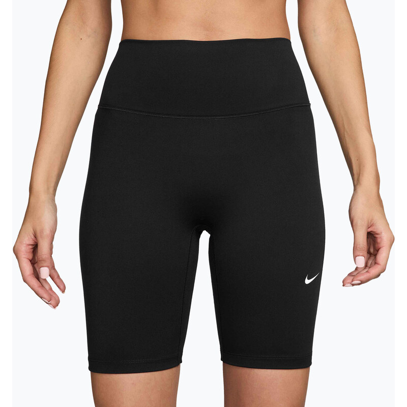 Dámské šortky Nike One High-Waisted Biker 8 black/white