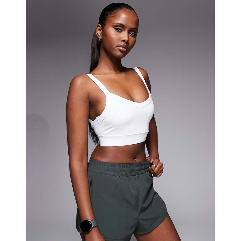 4505 Icon active medium support sports bra with removable padding and 115516352
