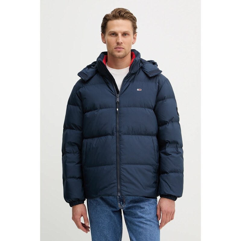 Péřová bunda Tommy Jeans