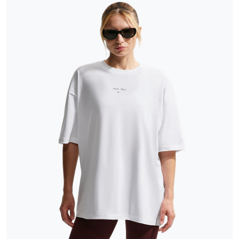 Dámské tričko Nike Dri-Fit white/black/black