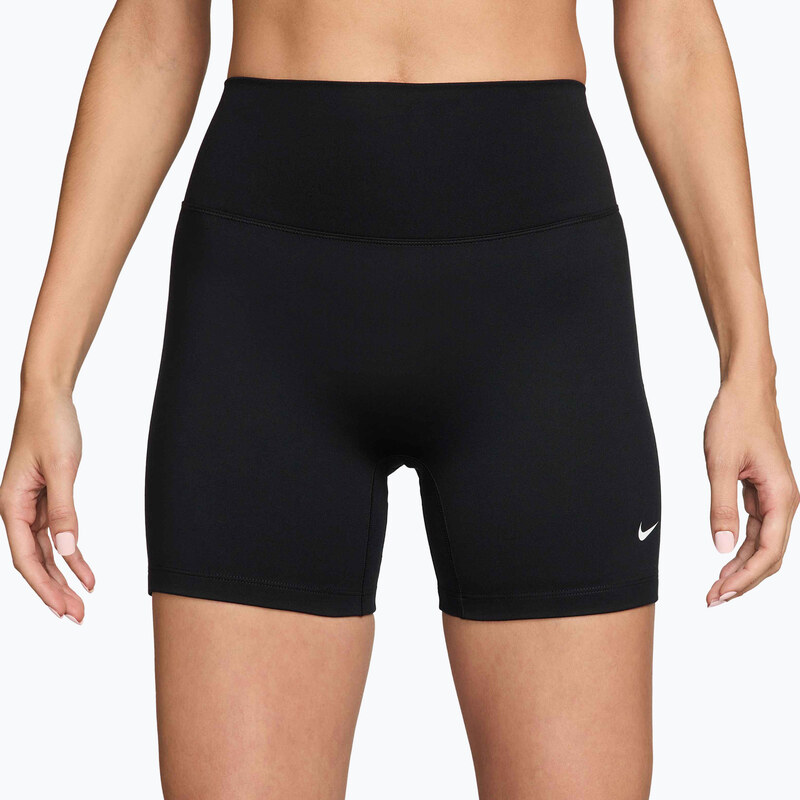 Dámské šortky Nike One High-Waisted Biker 5 black/white