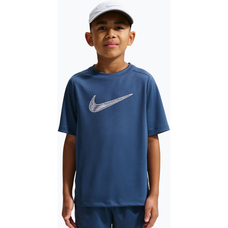 Dětské tričko Nike Multi Dri-Fit mystic navy/white