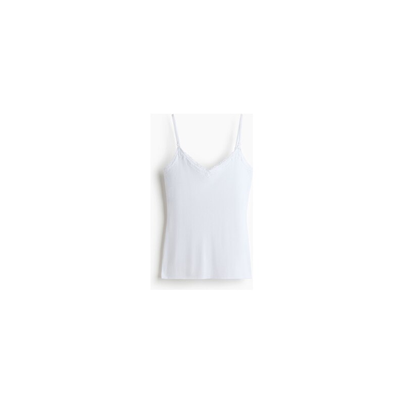 H&M - MAMA Tílko na kojení - Bílá