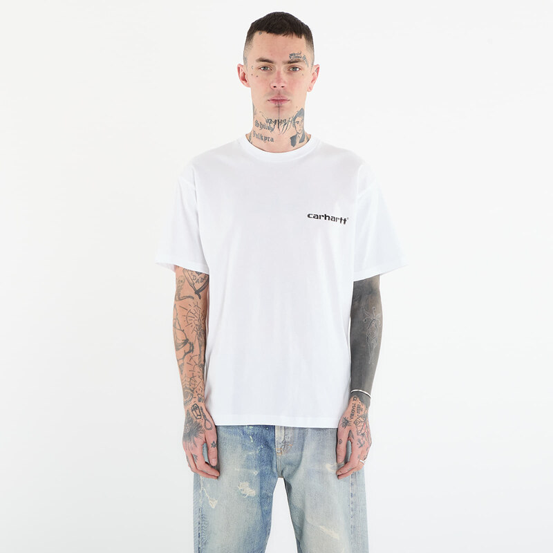 Tričko Carhartt WIP S/S Caps T-Shirt UNISEX White XL