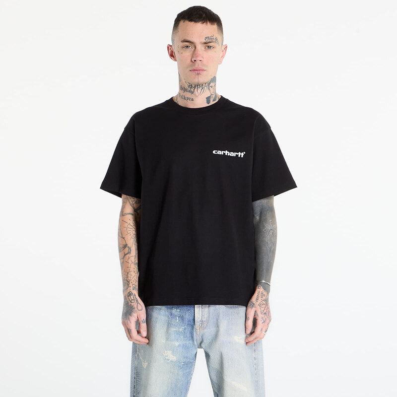 Tričko Carhartt WIP S/S Caps T-Shirt UNISEX Black L