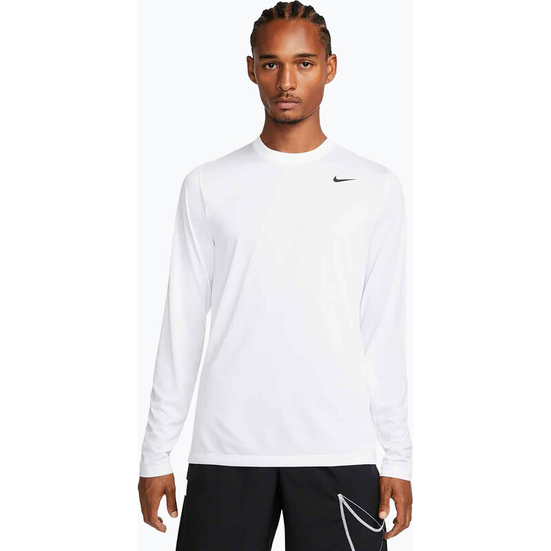 Pánské tréninkové tričko Longsleeve Nike Dri-FIT Legend white