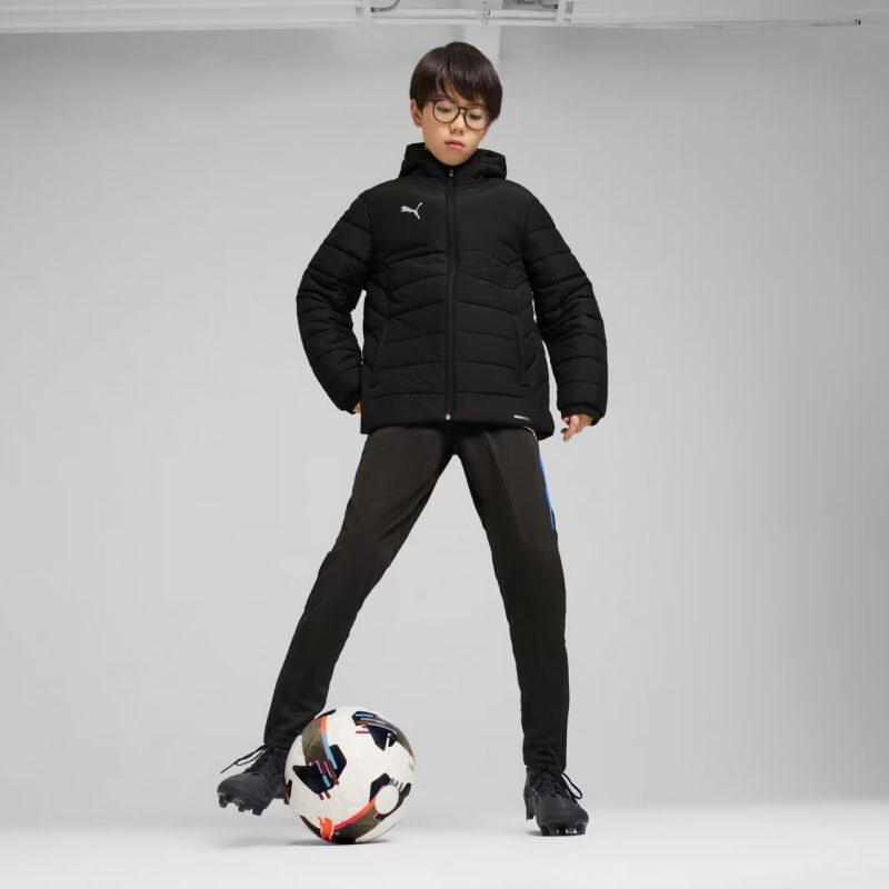 Kurtka dla Team Padded Hooded czarna 03 model 21765542 - Puma