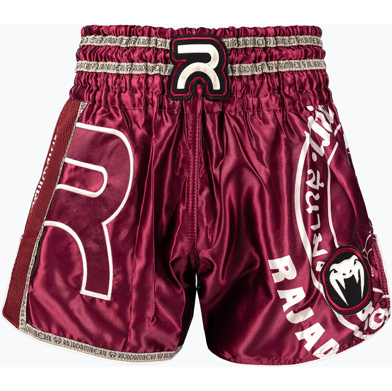 Pánské tréninkové šortky Venum x Rajadamnern Muay Thai burgundy