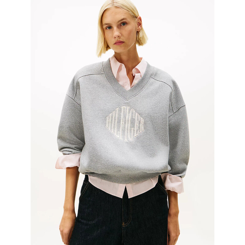 Tommy Hilfiger dámská šedá mikina