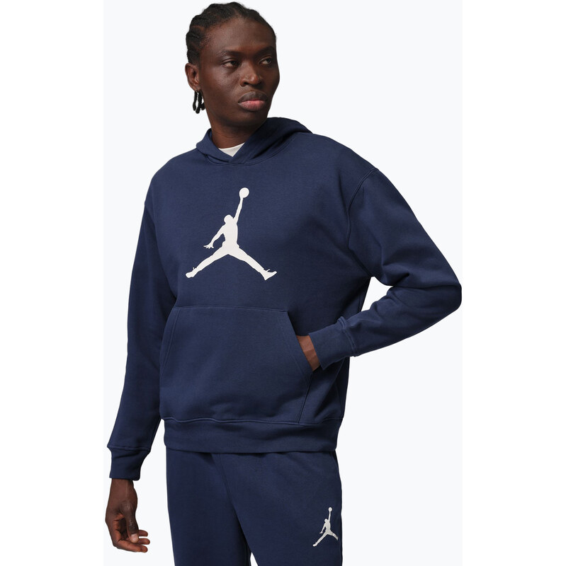 Pánská mikina Jordan Pullover Hoodie midnight navy/white