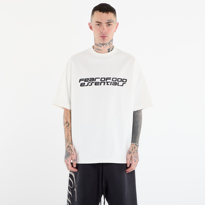 Tričko Fear of God Essentials 90S Short Sleeve Tee Ivory XL