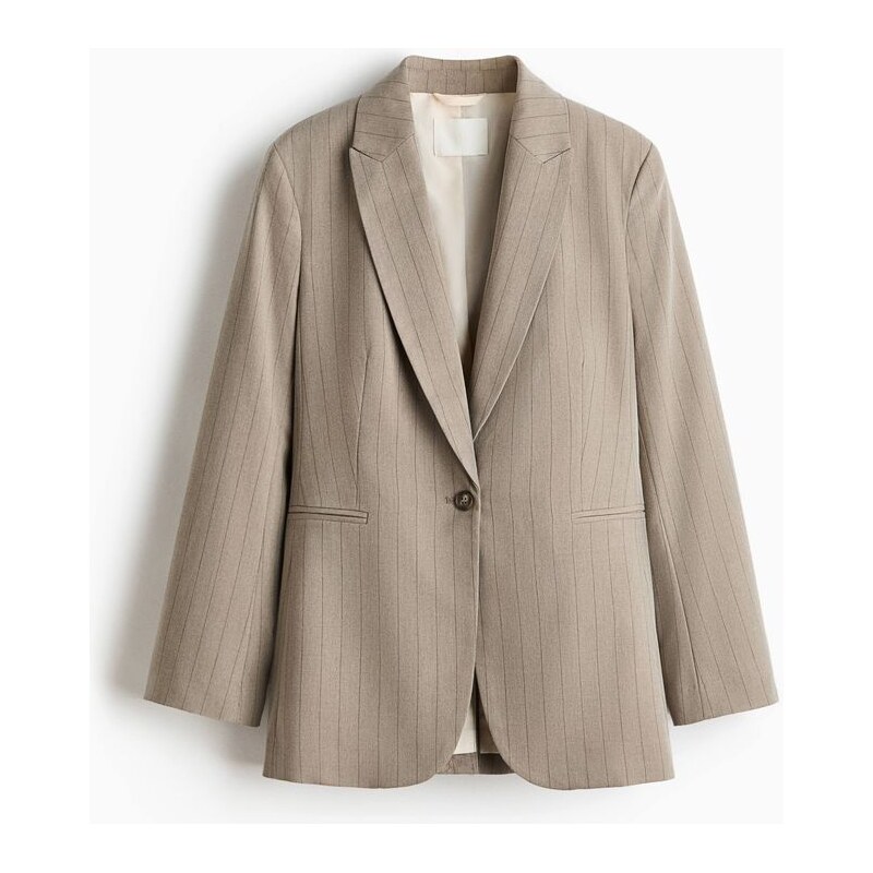 H&M - Jednořadové sako - béžová 112248224