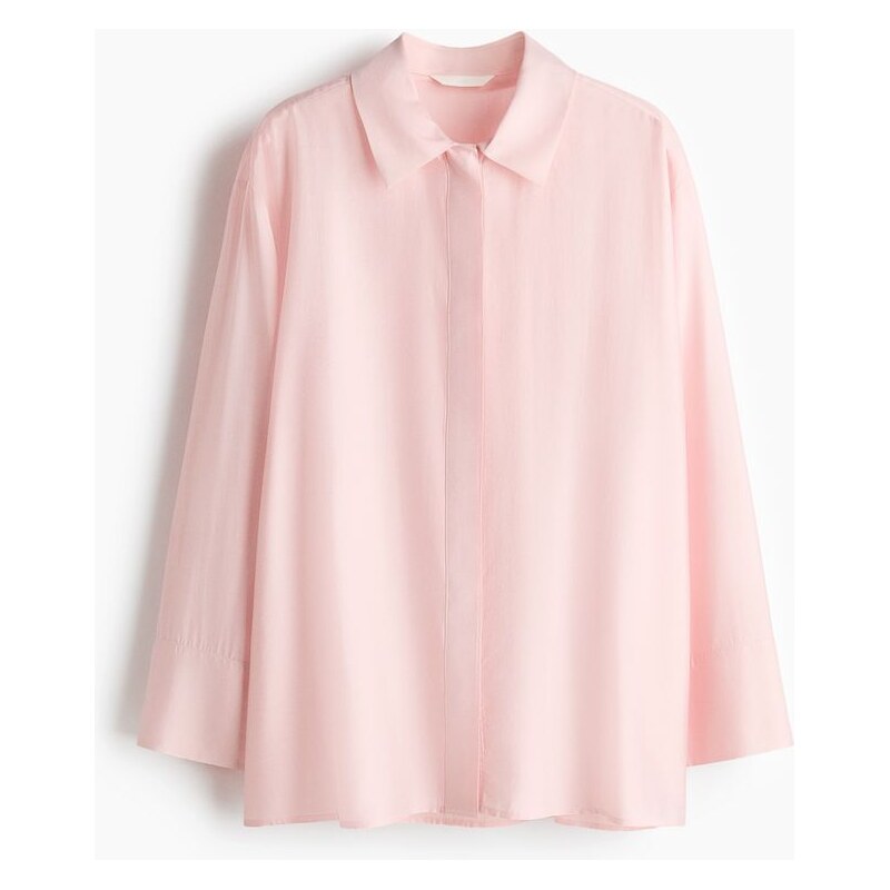 H&M - Oversized košile - růžová 112248241