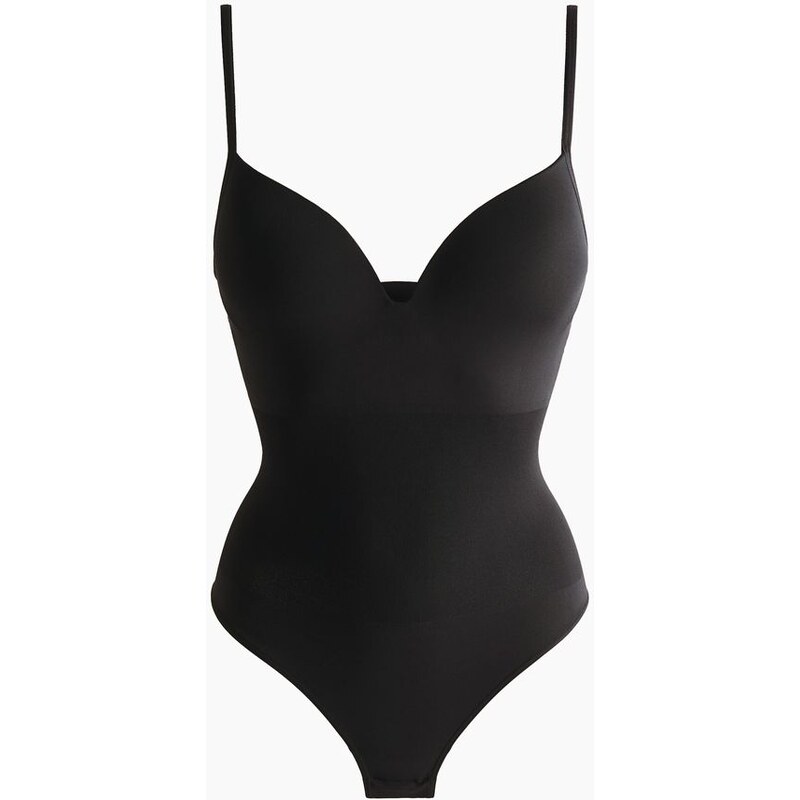 H&M - Bezešvé body Light Shape - černá 112248310