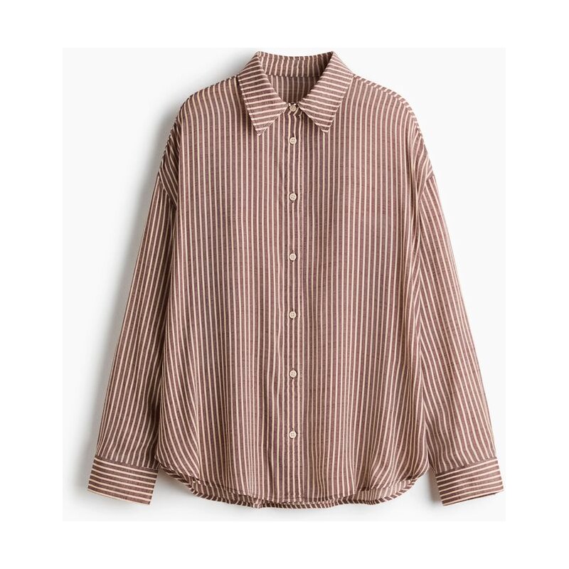 H&M - Plážová košile - hnědá 112248380
