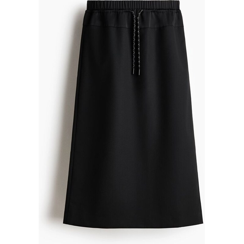 H&M - Sukně z vlněné směsi - Černá