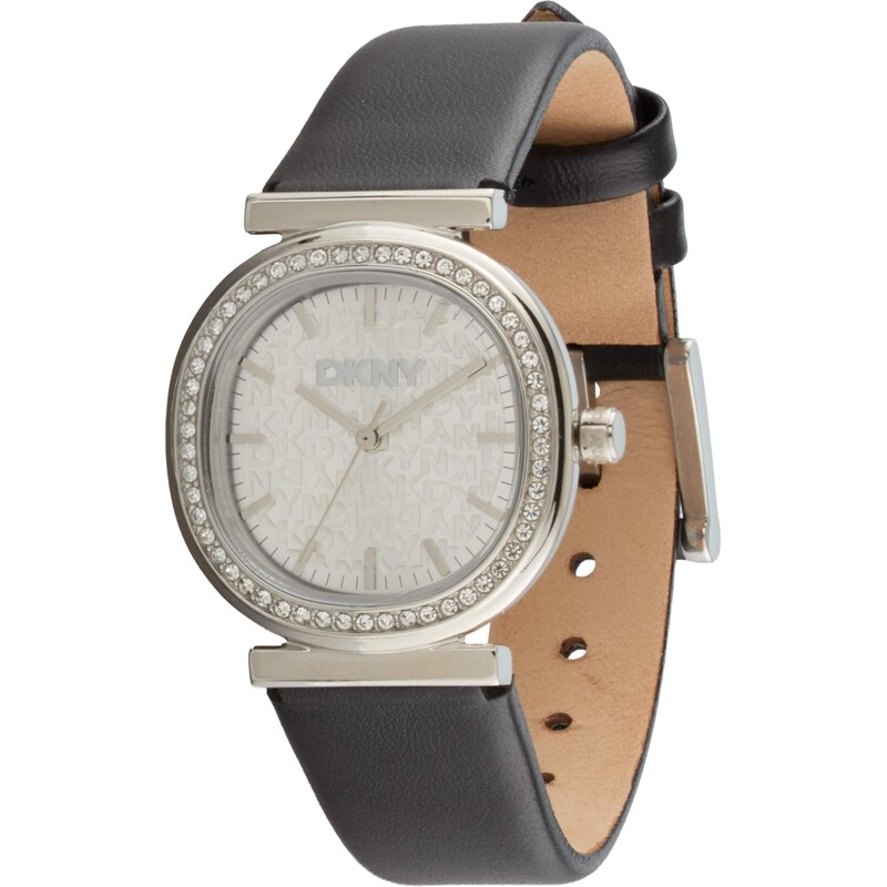 DKNY Analogové hodinky Evening černá / stříbrná 112251243