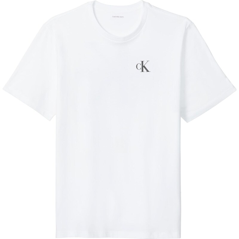 Calvin Klein Jeans Tričko CLASSIC světle šedá / černá / bílá
