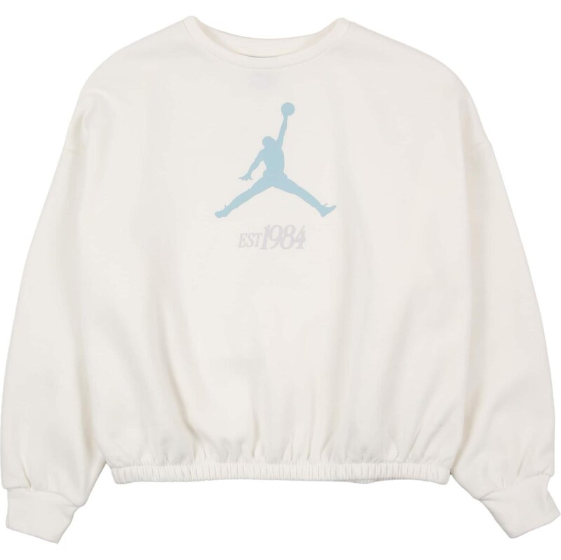 Jordan Mikina JUMPMAN CLUB světlemodrá / tmavě šedá / offwhite