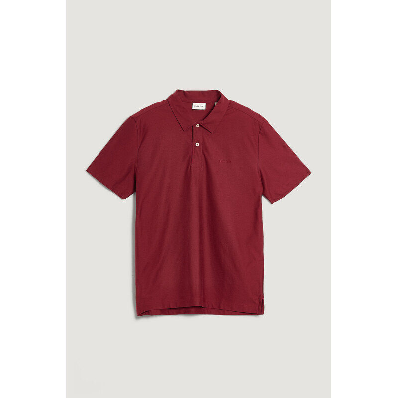 POLOKOŠILE GANT TWILL TEXTURE SS POLO PLUMPED RED