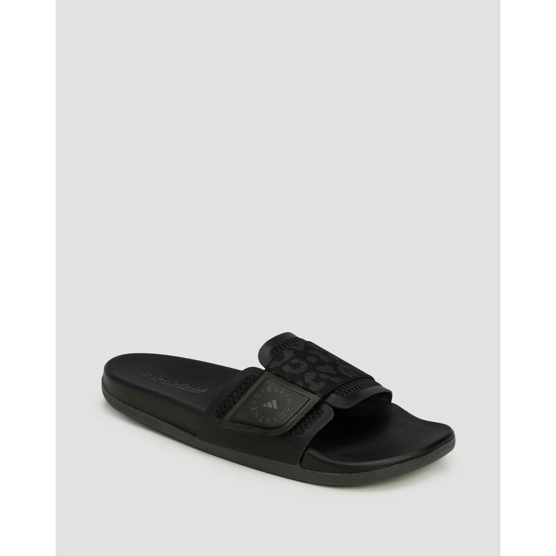 Černé Dámské Pantofle Adidas By Stella Mccartney Slide
